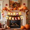 SP; Pre-Strung Happy Fall Banner Autumn Thanksgiving Party Decorations; Category:Banners; Image:3